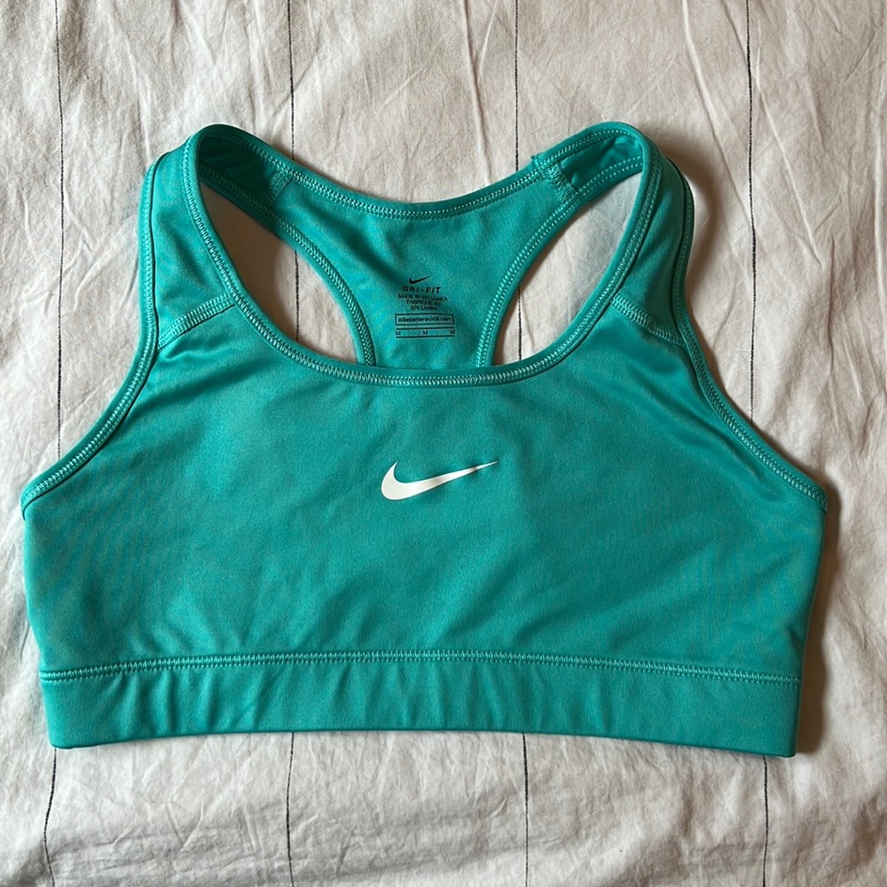 Nike Sports Bra - Teal - EUC